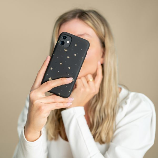 imoshion Design hoesje iPhone 13 Pro - Sterren / Zwart