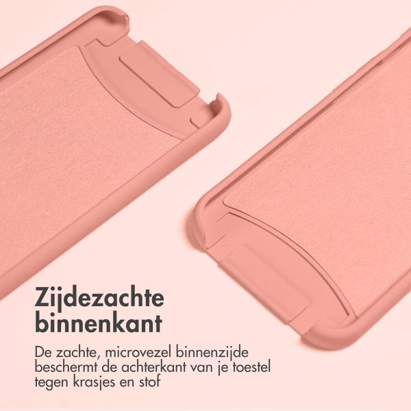 imoshion Color Backcover met afneembaar koord iPhone 15 Pro - Peach