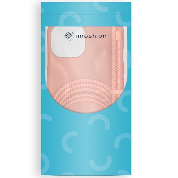 imoshion Color Backcover met afneembaar koord iPhone 15 Pro - Peach