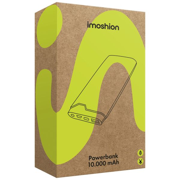 imoshion Powerbank - 10.000 mAh - Quick Charge en Power Delivery - Groen
