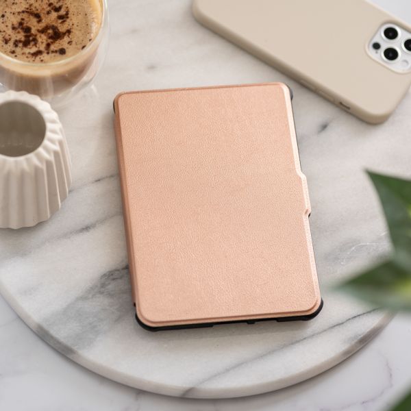 imoshion Slim Soft Case Sleepcover Kobo Nia - Rosé Goud