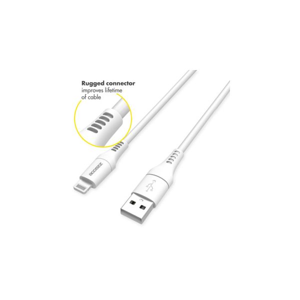 Accezz Lightning naar USB kabel iPhone 7 Plus - MFi certificering - 0,2 meter - Wit