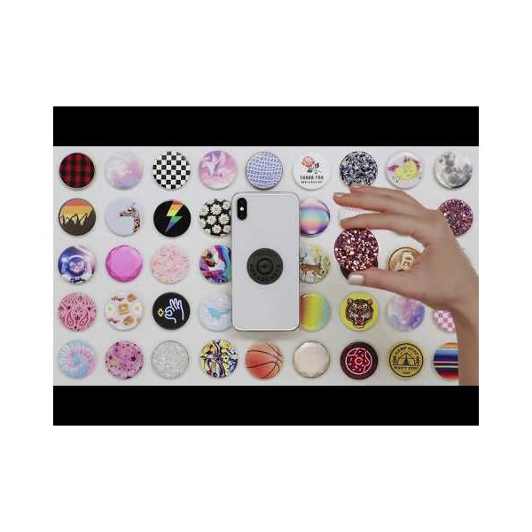 PopSockets PopGrip - Afneembaar - Grid Work