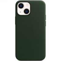 Apple Leather Backcover MagSafe iPhone 13 Mini - Sequoia Green