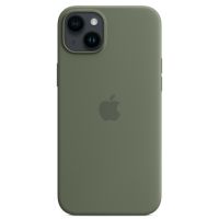 Apple Silicone Backcover MagSafe voor de iPhone 14 Plus - Olive