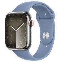 Apple Sport Band Apple Watch Series 1-10 / SE / Ultra (2) - 42/44/45/46/49 mm - Maat M/L - Winter Blue