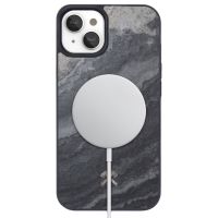 Woodcessories Bumper Case MagSafe iPhone 14 - Real Slate Stone