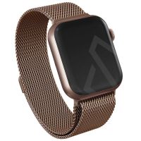 Burga Milanees bandje Apple Watch Series 1-9 / SE - 38/40/41 mm / Series 10 - 42 mm - Rosé Goud