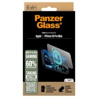 PanzerGlass Gaming Screenprotector Ultra Wide Fit met applicator iPhone 16 Pro Max