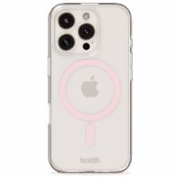 Holdit MagSafe Case iPhone 16 - Roze / Transparant