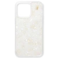 iDeal of Sweden Pearlized Case iPhone 14 Pro Max - Wit