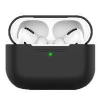 KeyBudz Elevate Protective Silicone Case Apple AirPods Pro 2 - Black