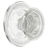 PopSockets PopGrip MagSafe Round - Clear Glitter