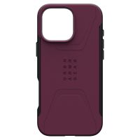 UAG Civilian Backcover MagSafe iPhone 16 Pro Max - Bordeaux