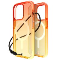 BodyGuardz Ace Pro MagSafe Backcover iPhone 15 Pro - Peach Sorbet Ombre