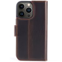 Wachikopa Magic Bookcase 2-in-1 iPhone 13 Pro - Dark Brown