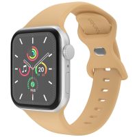 imoshion Siliconen⁺ bandje Apple Watch Series 1-9 / SE - 38/40/41 mm / Series 10 - 42 mm - Walnut - Maat S/M