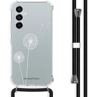 imoshion Design hoesje met koord Samsung Galaxy A54 (5G) - Paardenbloem - Wit