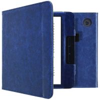 iMoshion Vegan Leather Bookcase Tolino Vision 5 - Donkerblauw