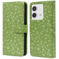 imoshion Design Bookcase Xiaomi Redmi Note 13 (5G) - Green Flowers