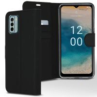 Accezz Wallet Softcase Bookcase Nokia G22 - Zwart