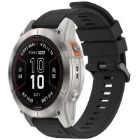 imoshion QuickFit® Siliconen bandje - 26 mm Garmin Watch aansluiting - Zwart