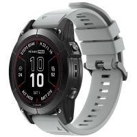 imoshion QuickFit® Siliconen bandje - 26 mm Garmin Watch aansluiting - Grijs