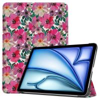 imoshion Trifold Design Bookcase iPad Air 13 inch (2024) M2 - Floral Watercolor