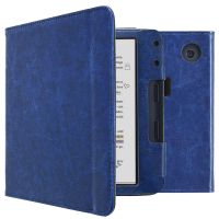 imoshion Vegan Leather Bookcase Kobo Libra Colour - Donkerblauw