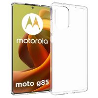 Accezz Clear Backcover Motorola Moto G85 - Transparant