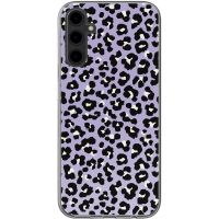 imoshion Design hoesje Samsung Galaxy A14 (5G/4G) - Leopard Lilac