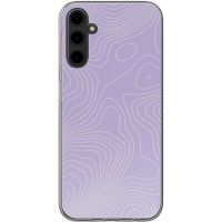 imoshion Design hoesje Samsung Galaxy A14 (5G/4G) - Topo Lilac