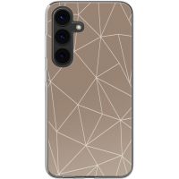 imoshion Design hoesje Samsung Galaxy S24 - Graphic Lines Beige