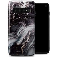 Selencia Vivid Backcover Samsung Galaxy S10 - Chic Marble Black