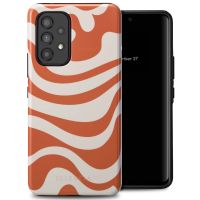 Selencia Vivid Backcover Samsung Galaxy A53 - Dream Swirl Orange