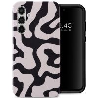 Selencia Vivid Backcover Samsung Galaxy A55 - Art Wave Black