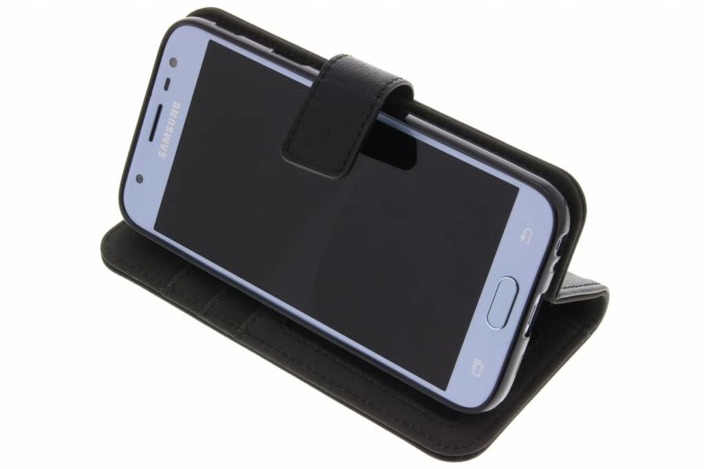 Luxe Lederen Booktype Samsung Galaxy J3 17 Smartphonehoesjes Nl