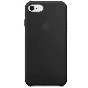 Marine Missie Medewerker Apple Silicone Backcover voor de iPhone SE (2022 / 2020) / 8 / 7 - Black |  Smartphonehoesjes.nl