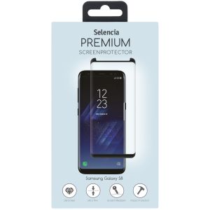 been bezig terugbetaling Selencia Gehard Glas Premium Screenprotector voor Samsung Galaxy S8 - Zwart  | Smartphonehoesjes.nl