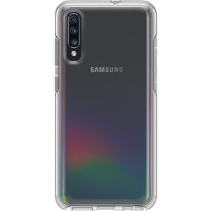 renderen Aap Accumulatie OtterBox Symmetry Clear Backcover voor de Samsung Galaxy A70 - Transparant  | Smartphonehoesjes.nl