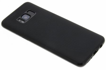 Afrekenen homoseksueel Vruchtbaar Carbon Softcase Backcover Samsung Galaxy S8 | Smartphonehoesjes.nl
