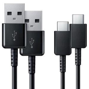 Paar Inpakken Stapel Samsung 2 x USB-C naar USB kabel voor de Samsung Galaxy S10 - 1,5 meter -  Zwart | Smartphonehoesjes.nl