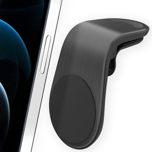 Defilé verlichten het winkelcentrum Accezz Telefoonhouder auto voor de iPhone 6 - Universeel -  Ventilatierooster - Magnetisch - Zwart | Smartphonehoesjes.nl