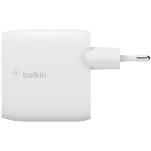 Eentonig ui Gemarkeerd Belkin Boost↑Charge™ Dual USB Wall Charger voor de iPhone 11 Pro + Lightning  kabel - 24W - Wit | Smartphonehoesjes.nl