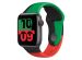 Apple Sport Band voor de Apple Watch Series 1-9 / SE - 38/40/41 mm / Series 10 - 42 mm - Black Unity