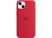 Apple Silicone Backcover MagSafe iPhone 13 Mini - Rood