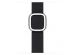 Apple Leather Band Modern Buckle Apple Watch Series 1-9 / SE - 38/40/41 mm / Series 10 - 42 mm - Maat M - Ink