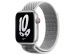 Apple Nike Sport Loop Band Apple Watch Series 1-10 / SE / Ultra (2) - 42/44/45/46/49 mm - Summit White / Black