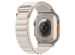 Apple Alpine Loop Band Apple Watch Series 1-9 / SE / Ultra (2) - 42/44/45/49 mm - Maat S - Starlight