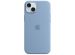 Apple Silicone Backcover MagSafe iPhone 15 Plus - Winter Blue